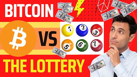 The Odds of Winning The Lottery VS Bitcoin Rich in 2024