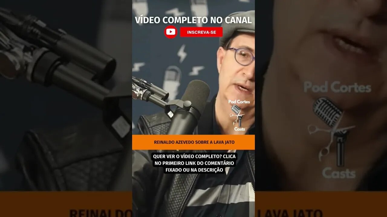 A OPERAÇÃO LAVA JATO FOI BOM? #shorts #reinaldoazevedo #lavajato #operaçãolavajato #sergiomoro