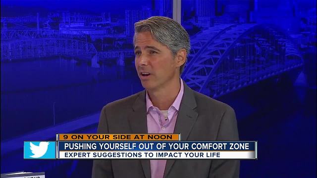 Pushing yourself out of your comfort zone