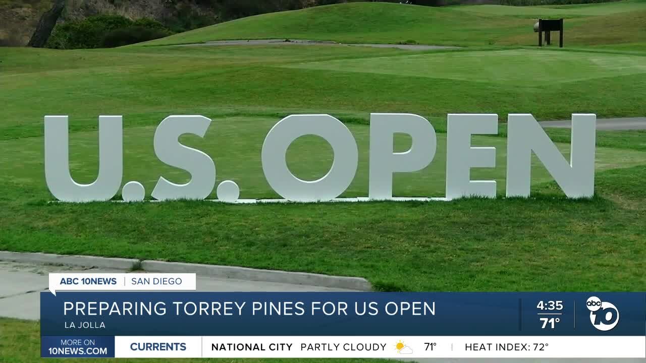 Preparing Torrey Pines for the US Open