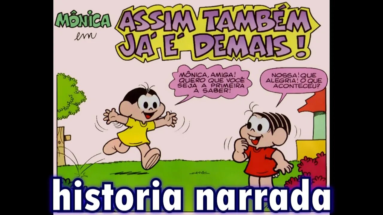 Mônica em-Assim também já é demais | Gibis do Rapha