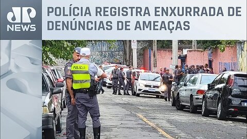 Polícia de SP identifica sete possíveis ataques em escolas em dois dias