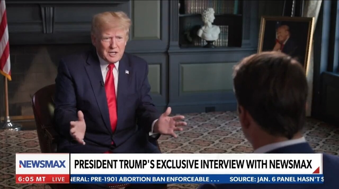 Trump Asked About A Possible Trump/DeSantis 2024 Ticket
