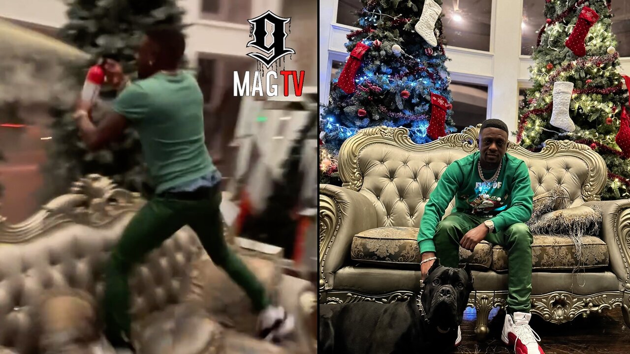 Boosie Is Fed Up With Being Charged $5k To Whiten His Trees & Takes Matters Into His Own Hands! 😂
