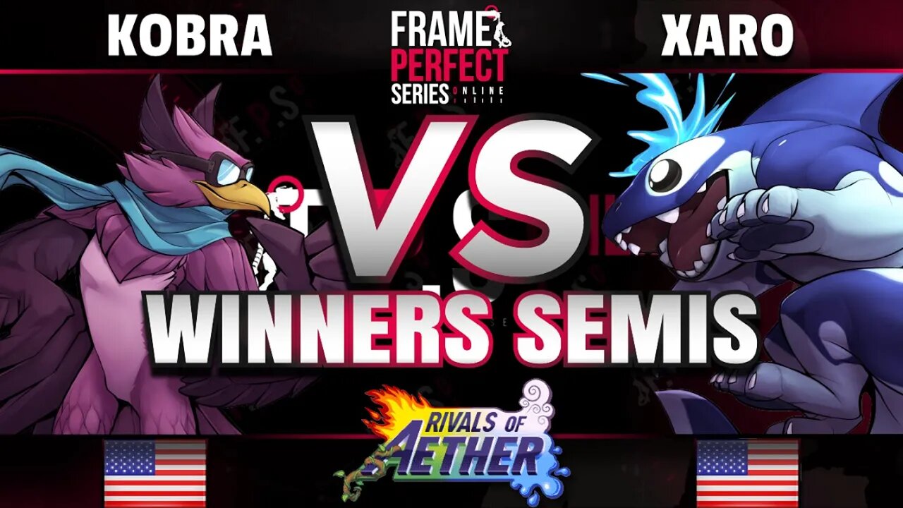 FPS5 Online - Vibe | Kobra (Wrastor) vs. Xaro (Orcane) - Rivals of Aether Winners Semifinal