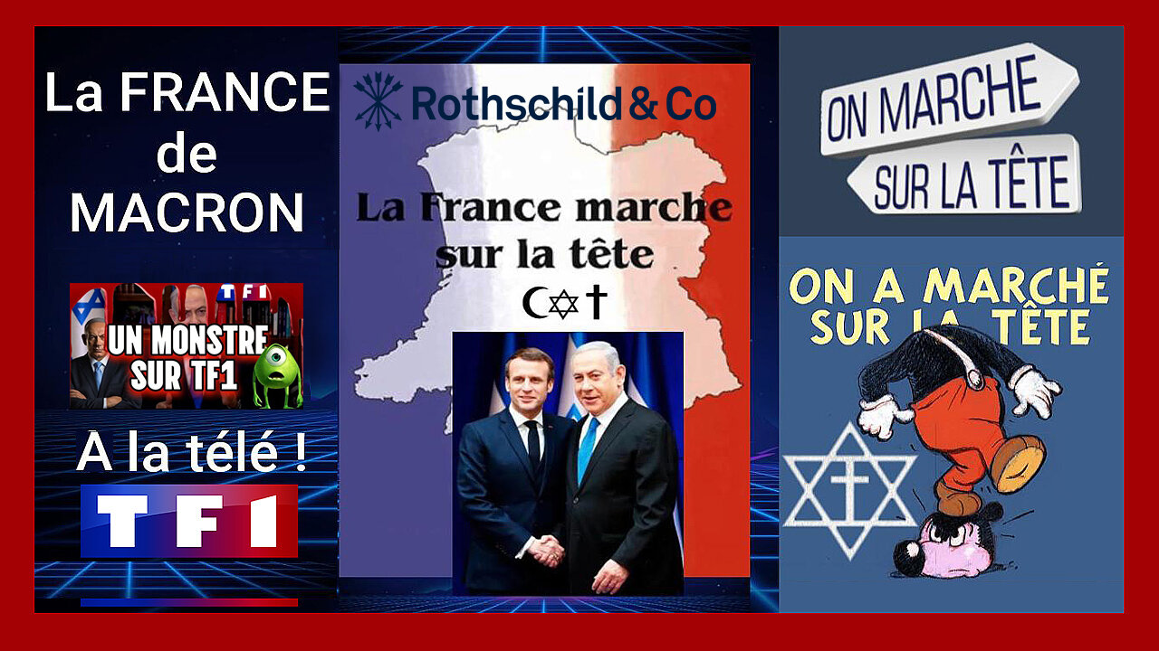 La France « mise sous cloche devant la téloche » par la force « occupante » … Exposé par Jim Leveilleur (Hd 1080)