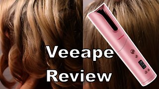Veeape cordless hair curler from Amazon