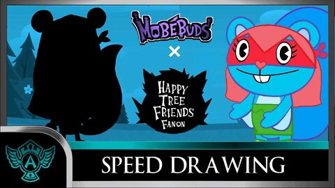 Speed Drawing: Happy Tree Friends Fanon - Amy | Mobebuds Style