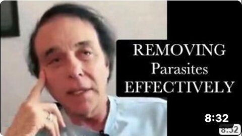 REMOVING PARASITES EFFECTIVELY ~ THIS DOCTOR IS SHARP!