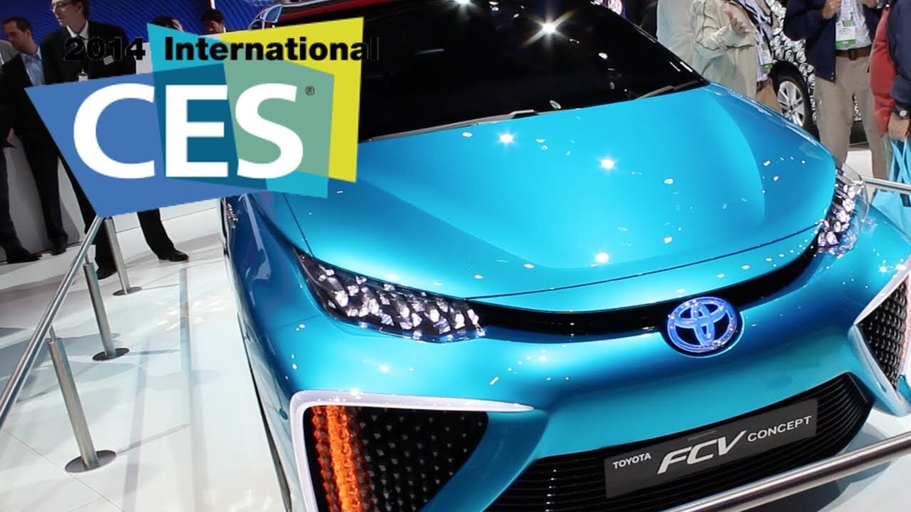 Toyota FCV Concept, Up Close CES 2014