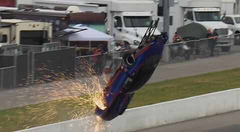 Drag Racing Crash | John Hall | PDRA East Coast Nationals