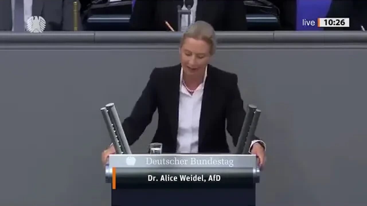 Die größte Entlastung wäre ein Abtreten der Ampel! Alice Weidel