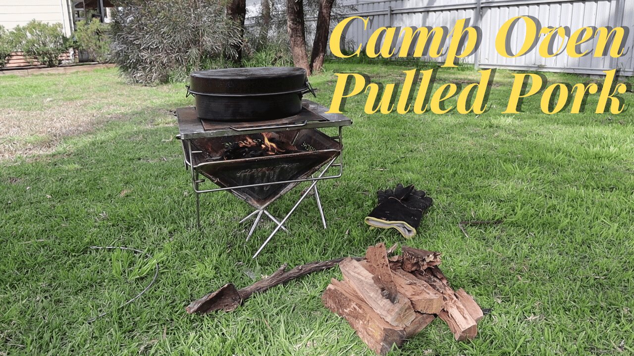 Pulled Pork in the Camp Oven | Bedourie Cooking in Lockdown