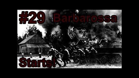 Hearts of Iron IV Black ICE - Germany 29 Barbarossa Starts?