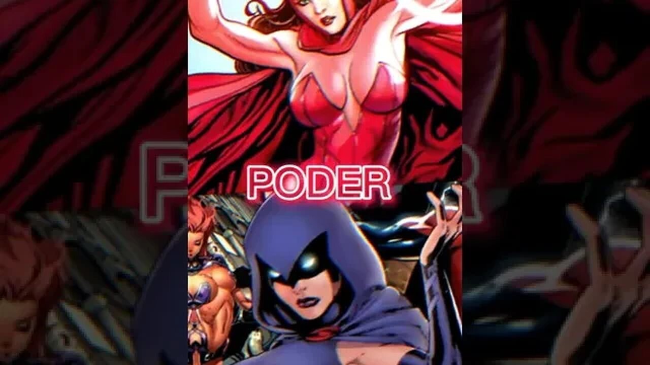 WANDA VS RAVENA #marvelvsdc #marvel #dc
