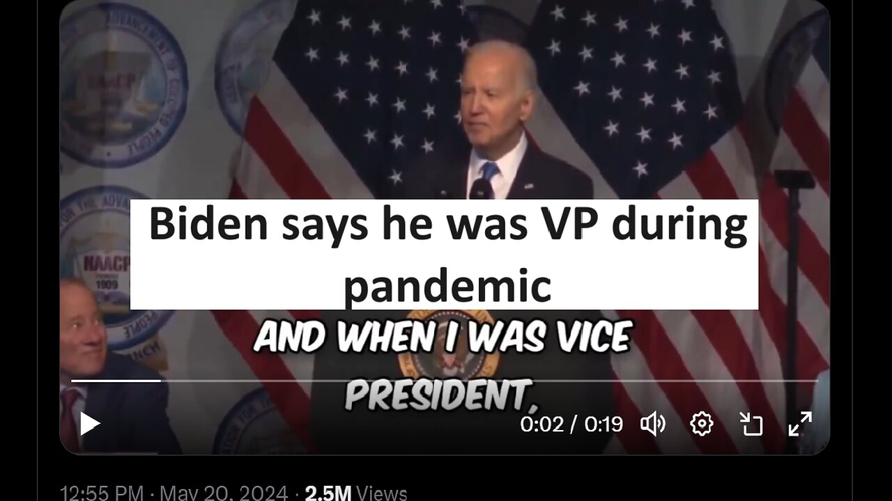 Biden says Obama was in charge during pandemic