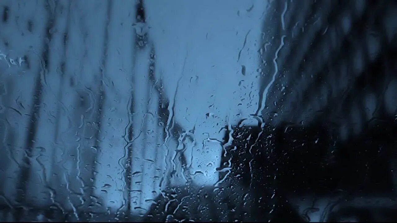 Durma com o som da chuva pesada!