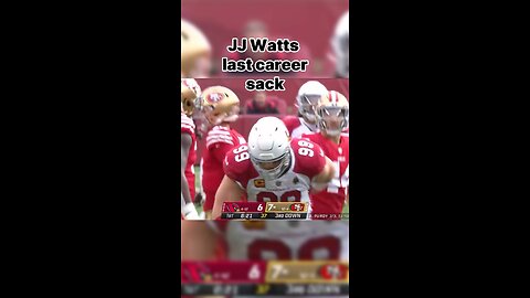 JJ Watts first and last career sack