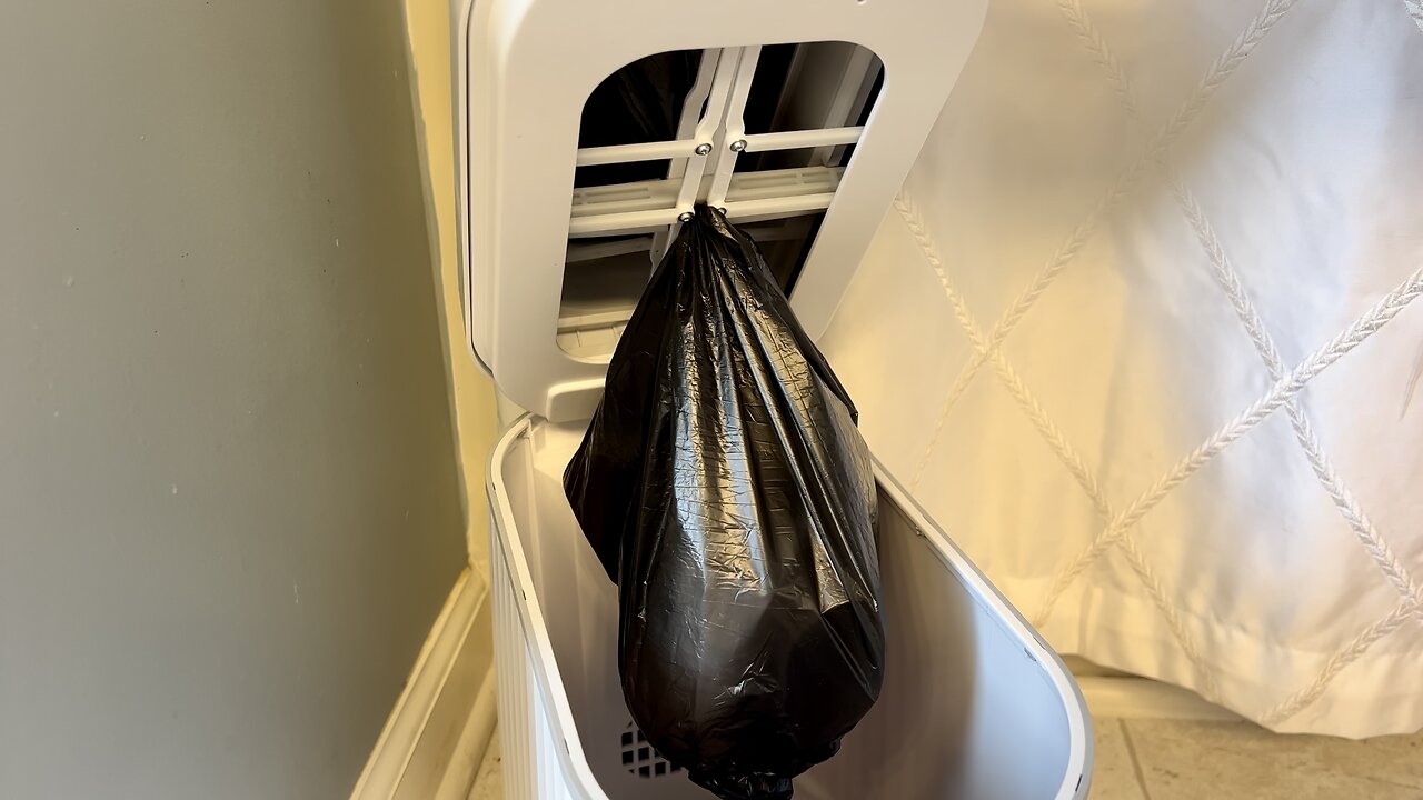 Automatic Trash Can Self Sealing & Self-Changing Smart Trash Can Motion Sensor Touchless Garbage Can