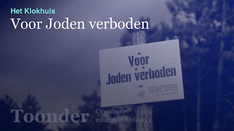 Voor Joden verboden. NOS/Het klokhuis/SchoolTV