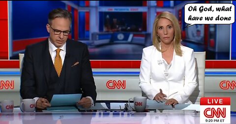 Another favorite moment as Dana Bash has to direct Buydone & point to Tapper