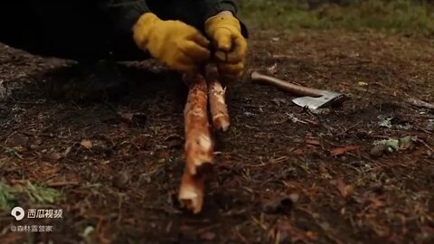 10 === Camping in the wilderness at 20 degrees below zero, see how the Norwegian god gets rid of t
