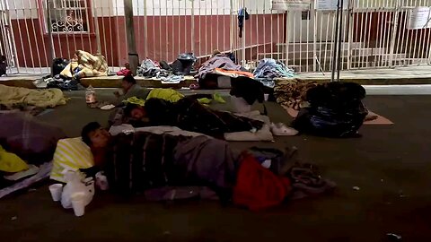 Here they come Monterrey, MX: Migrants have quadrupled with hundredsmore arriving daily to Monterrey
