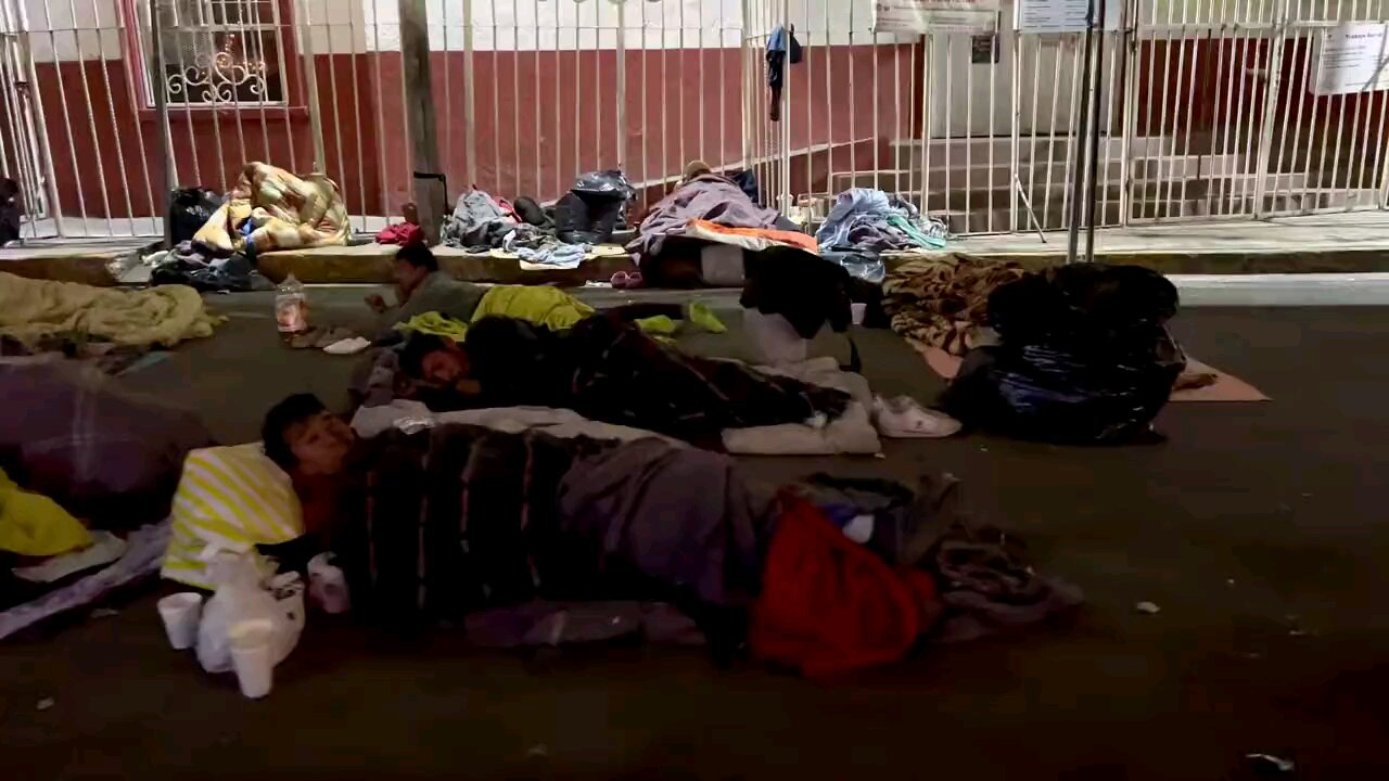 Here they come Monterrey, MX: Migrants have quadrupled with hundredsmore arriving daily to Monterrey