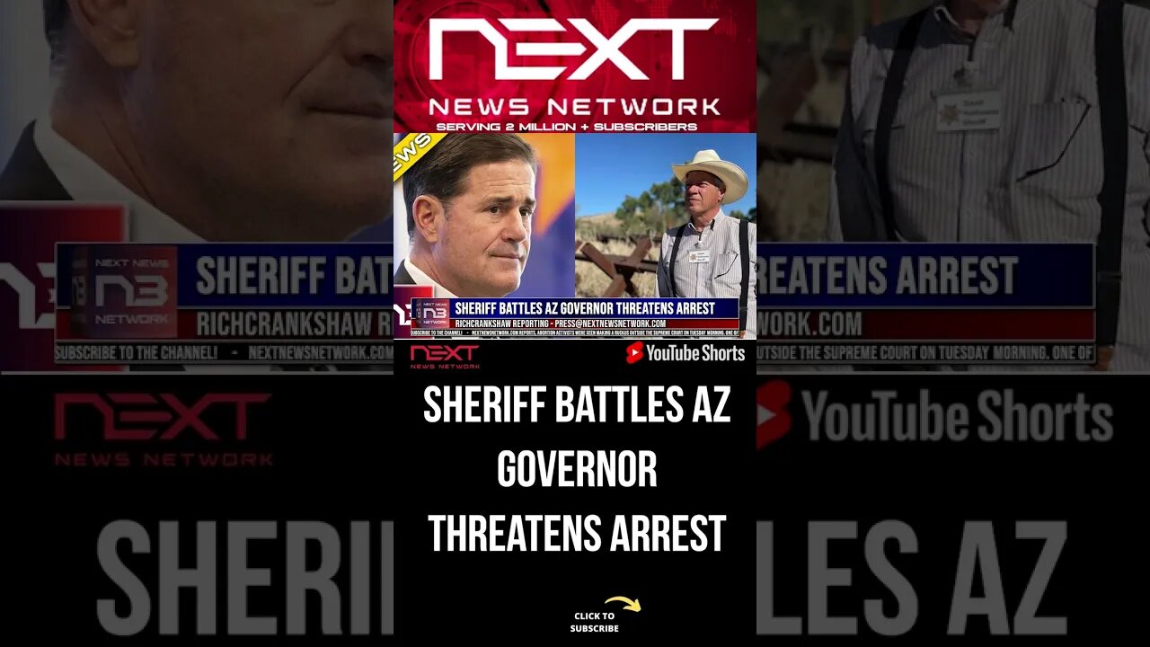 Sheriff Battles AZ Governor Threatens Arrest #shorts