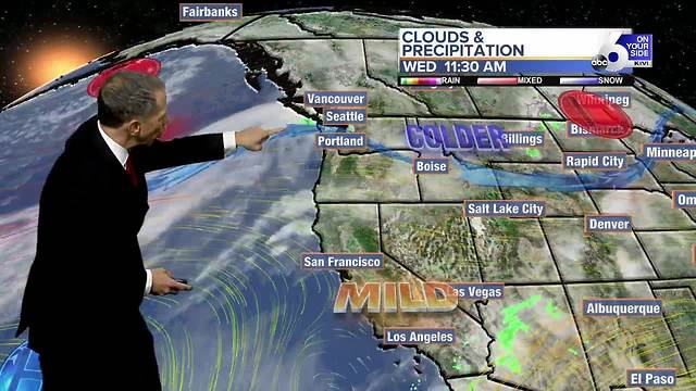 Colder Temperatures Ahead of a Weekend Storm