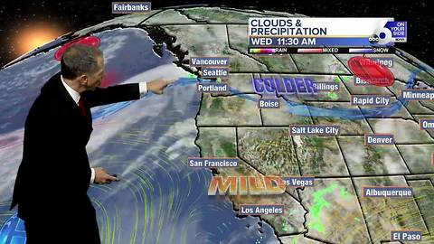 Colder Temperatures Ahead of a Weekend Storm