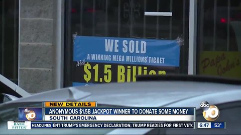 Mega Millions jackpot winner says she will donate some of her money