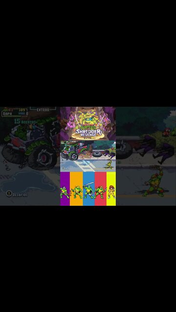 ✅TARTARUGAS NINJAS CORTES #19 - FASE 4