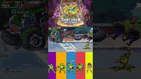 ✅TARTARUGAS NINJAS CORTES #19 - FASE 4