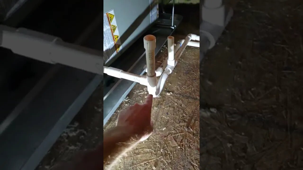 Split system condensate drain discharge explained