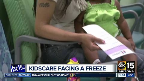 Children's health insurance in danger