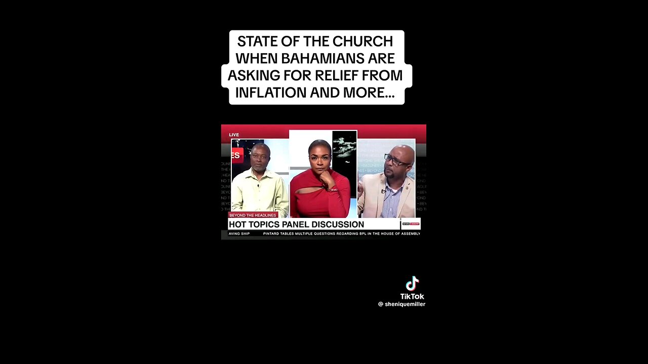 “Bahamians” need relief from rising inflation, but pastors seem to be turning a blind eye.