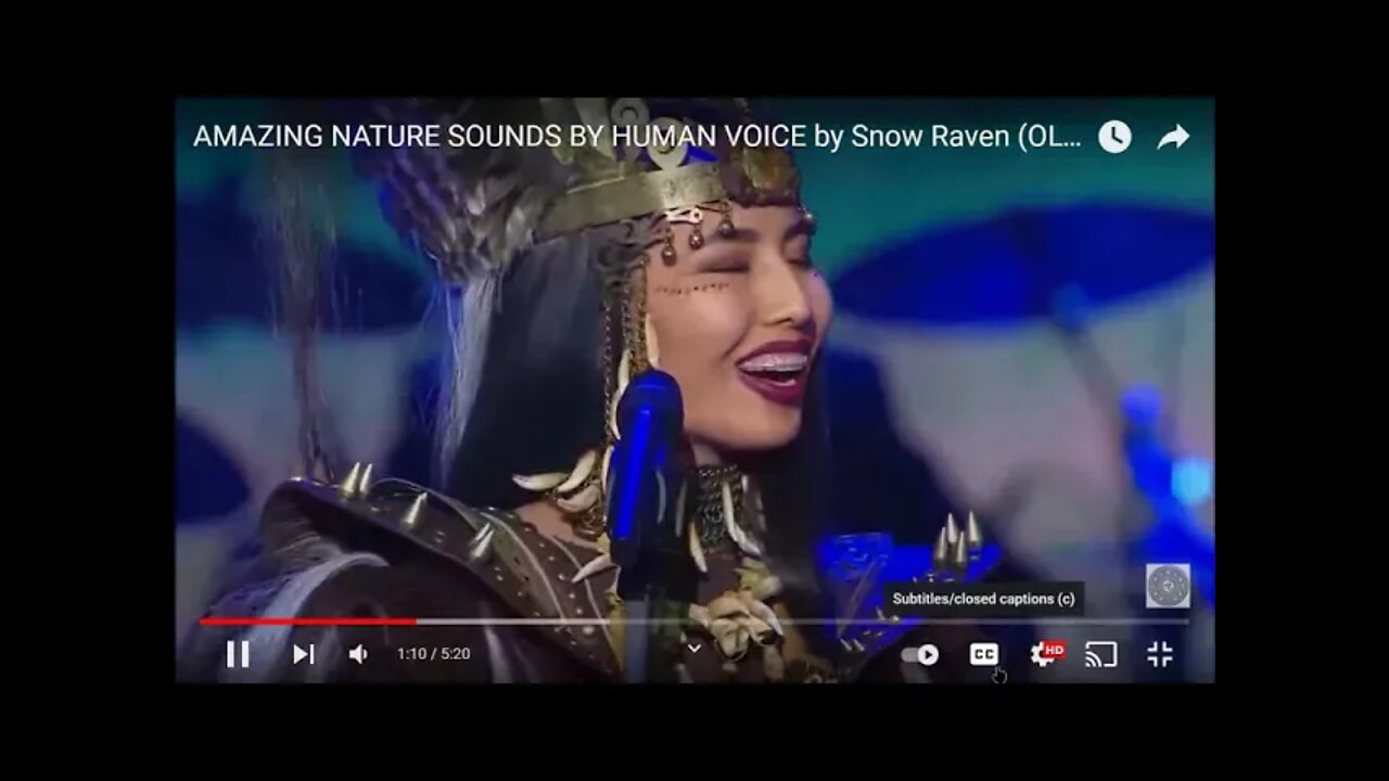 WE ARE ONE WITH NATURE - SNOW RAVEN AND FATHER FISH