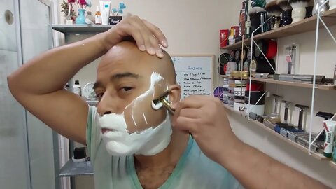 ASMR West Man Gerês Set first try, Pearl brass with Feather