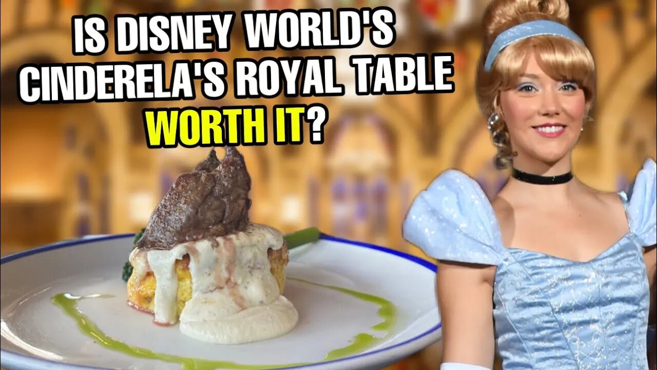 Eating at Cinderella’s Castle at the Magic Kingdom | Disney World