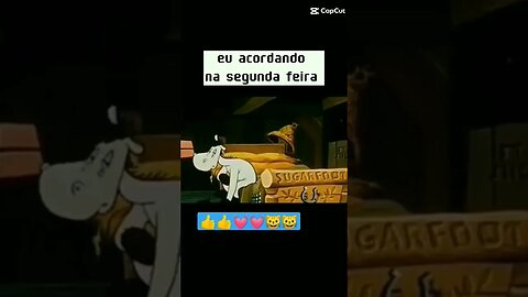 Gato Bartolomeu Tunico acordando na segunda-feira 🙀
