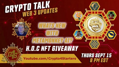 !NFT GIVEAWAY! CRYPTO TALK LIVE WEB 3 UPDATES! WHATS NEW WITH MMAI?! PARA STAKING UPDATES!