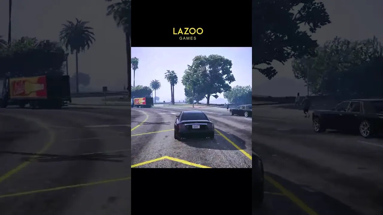 bestest stunt of gta5 | GTA V short | gta5 video #shorts #gta5 #lazoogames