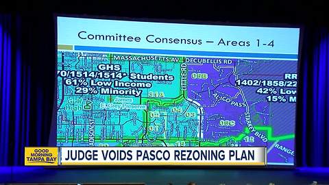 Judge: Pasco County Schools violated Sunshine Law, 2017 boundaries for students voided
