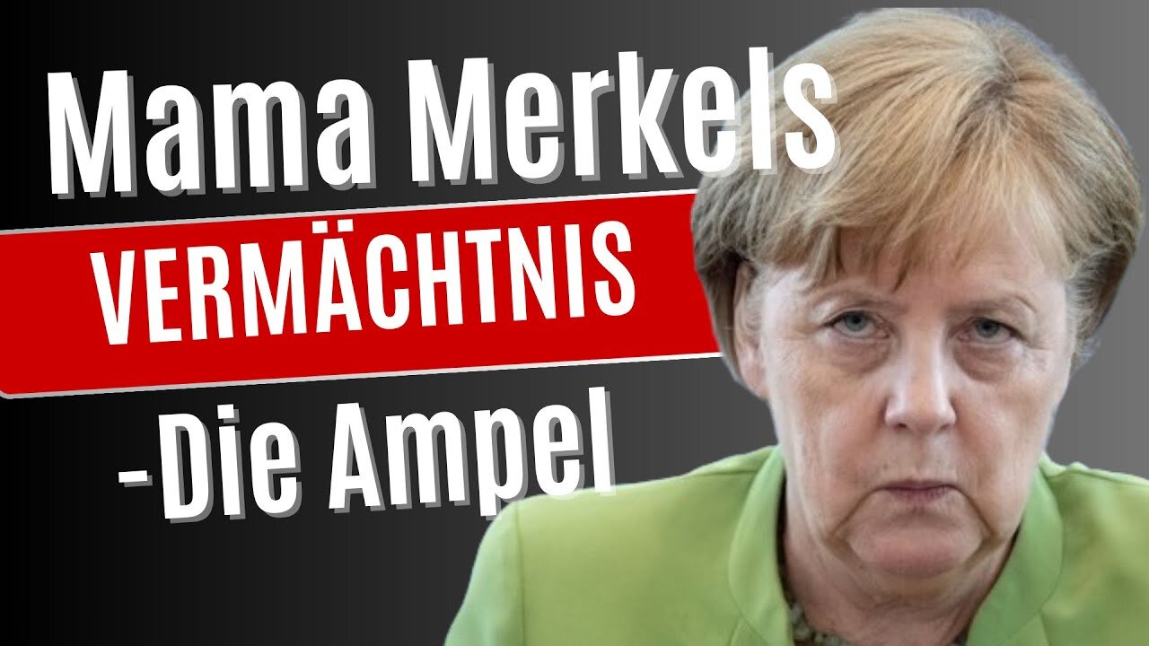 WAHNSINN! Merkels GEIST und DNA leben in der Ampel weiter!@FreiSprech๐๐๐๐ COV ID1984