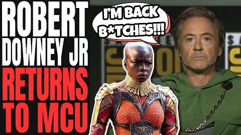 Woke Marvel GETS DESPERATE | Robert Downey JR Announces RETURN TO THE MCU As DOCTOR DOOM!