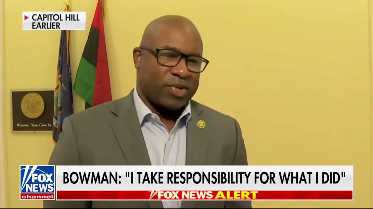 Democrat Rep. Jamaal Bowman Doubles Down On "Accidentally" Pulling Fire Alarm In Capitol Complex