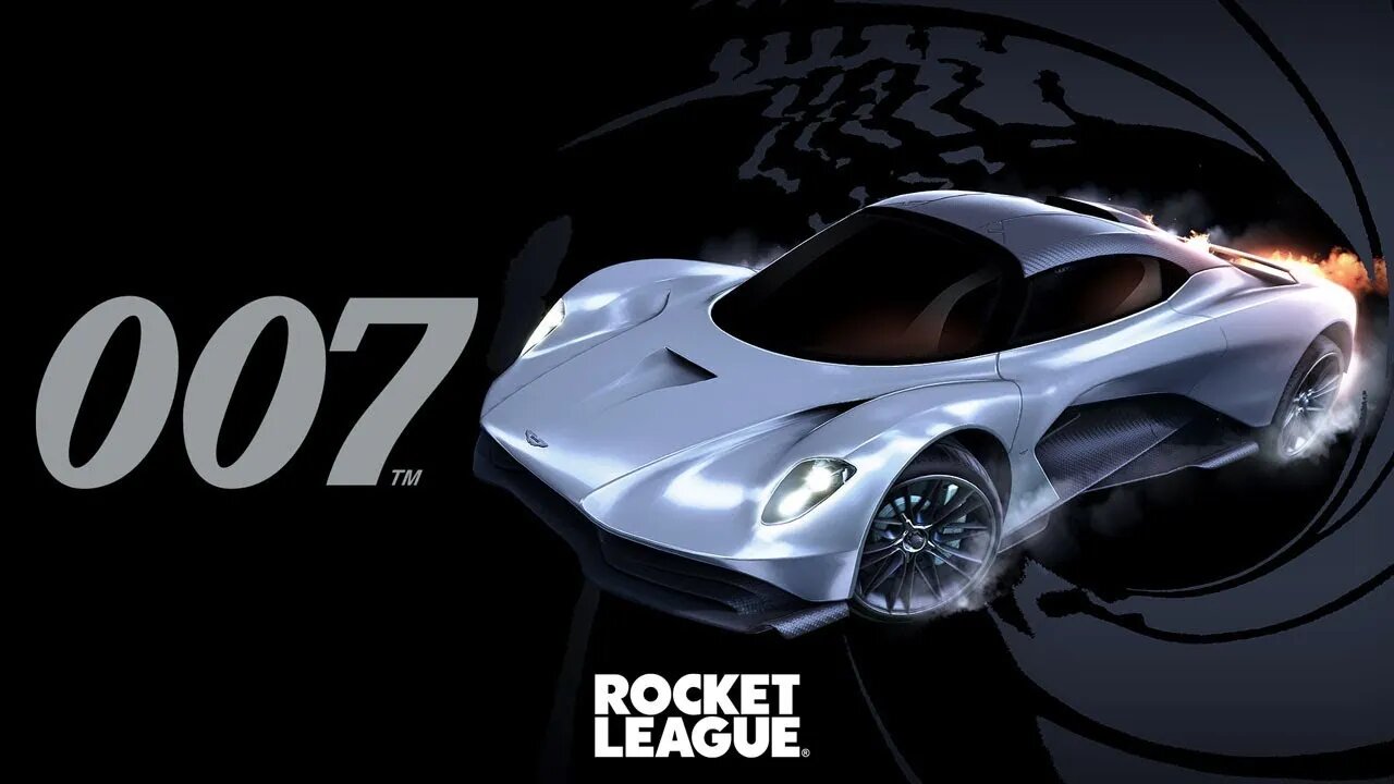 Rocket League James Bond Aston Martin Valhalla Trailer