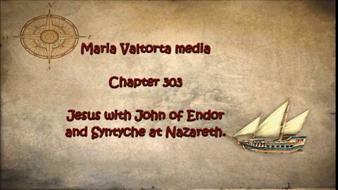 Jesus with John of Endor and Syntyche at Nazareth.