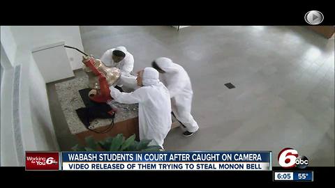 Wabash students learn penalty for trying to steal Monon Bell from DePauw University